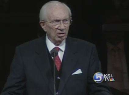 President Hinckley Pays Tribute to Handcart Pioneers