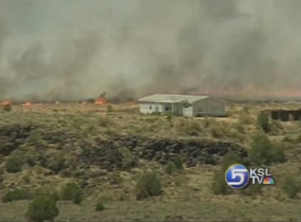 Veyo Fire Destroys Two Homes