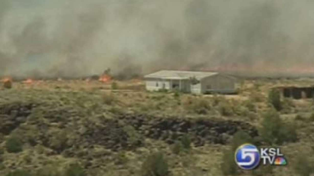 Residents Return Home Following Fire in S. Utah