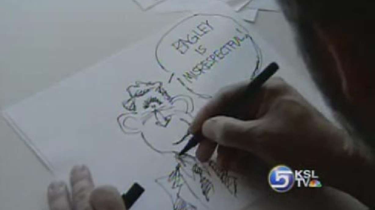 Utah Cartoonist Releases New Book Bashing Bush