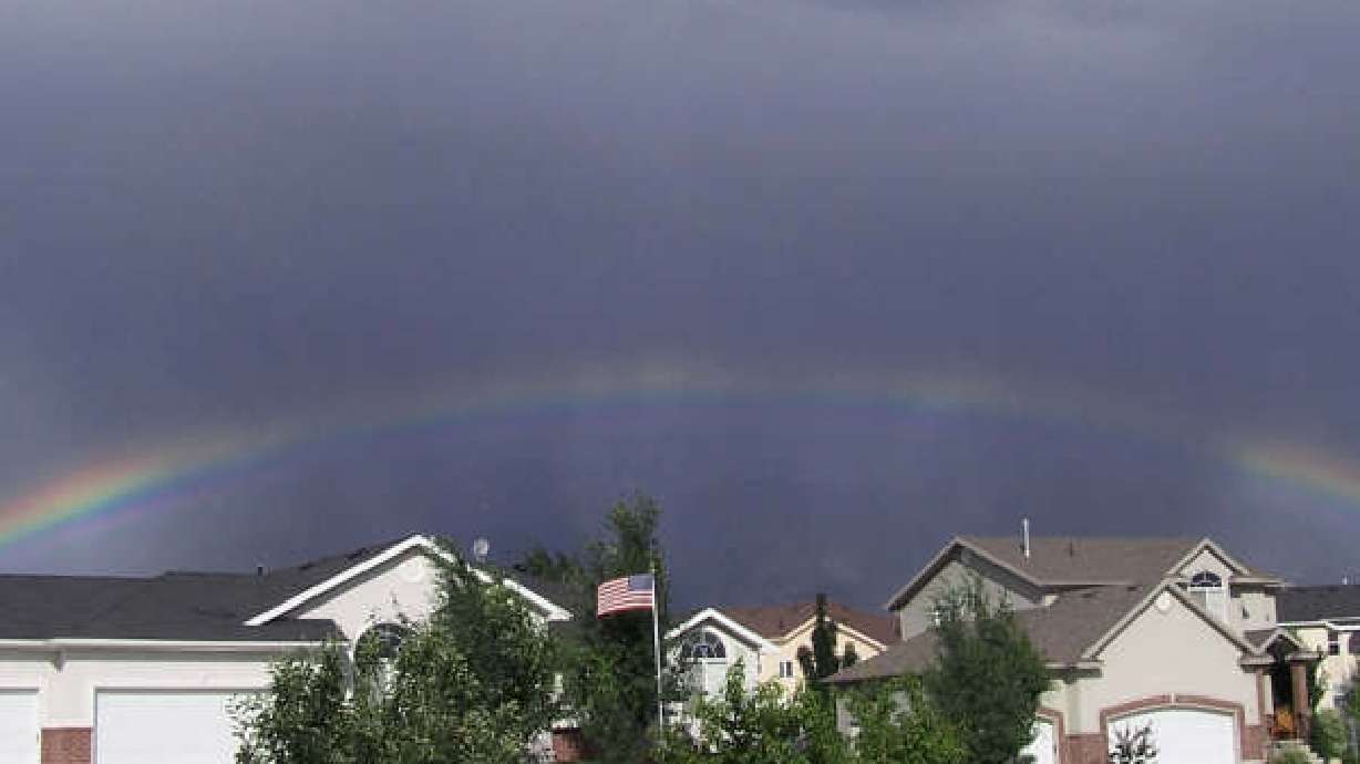 Did it rain at my house?