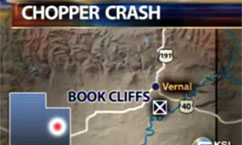 Chopper Crashes Near Vernal