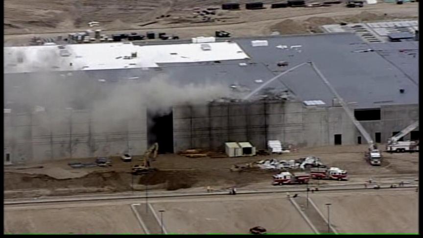 2-Alarm Fire Damages Warehouse in West Jordan