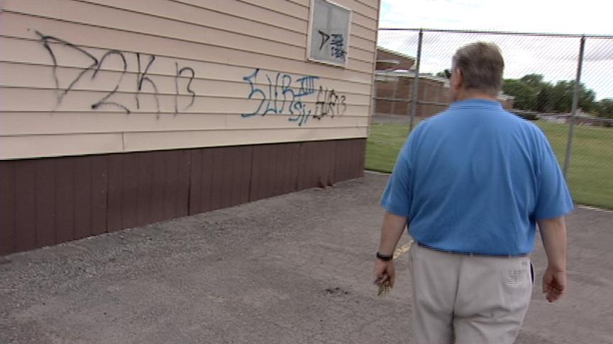 Vandals Hit Glendale Middle School