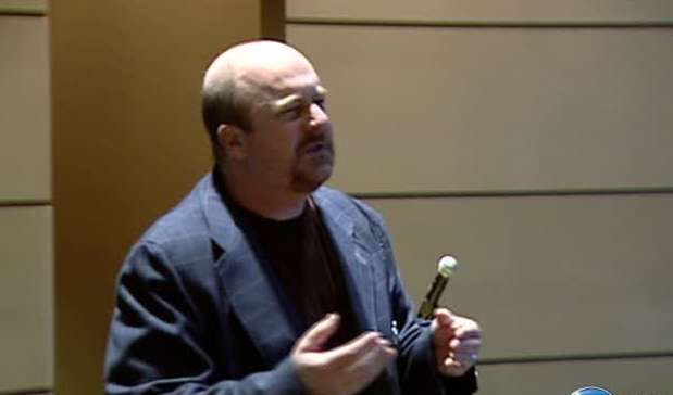 Actor Paul Kiernan of Salt Lake Acting Company