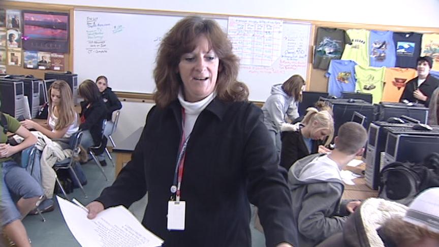 Students Learning Financial Literacy at Granger High School 