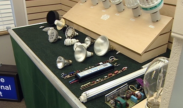 Assortment of energy efficient light bulbs