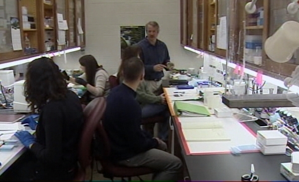 Professor Keith Crandall and his BYU research team.