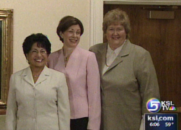 New LDS Relief Society Presidency Sustained