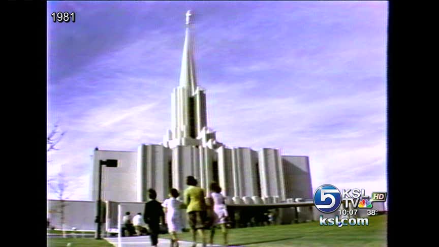 Jordan River Temple, 1981
