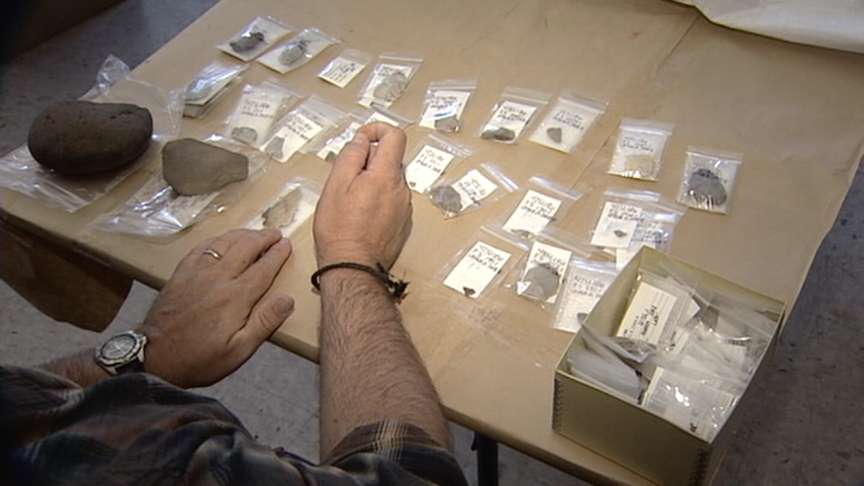 Artifacts found on the land where UTA wants to build its FrontRunner stop