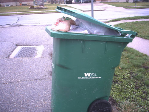 Investigators can now sift through residential garbage