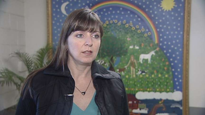 Temma Martin says the dog will be scarred for life. "Unfortunately we see dogs come through the shelter all the time that are clearly afraid of men and haven't survived anything like this incident," she said.