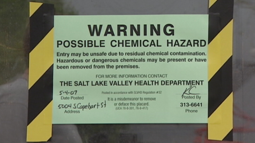 Law requires disclosure when homes are contaminated by meth