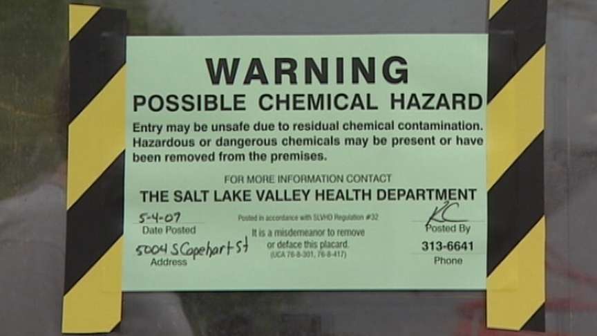 Law requires disclosure when homes are contaminated by meth