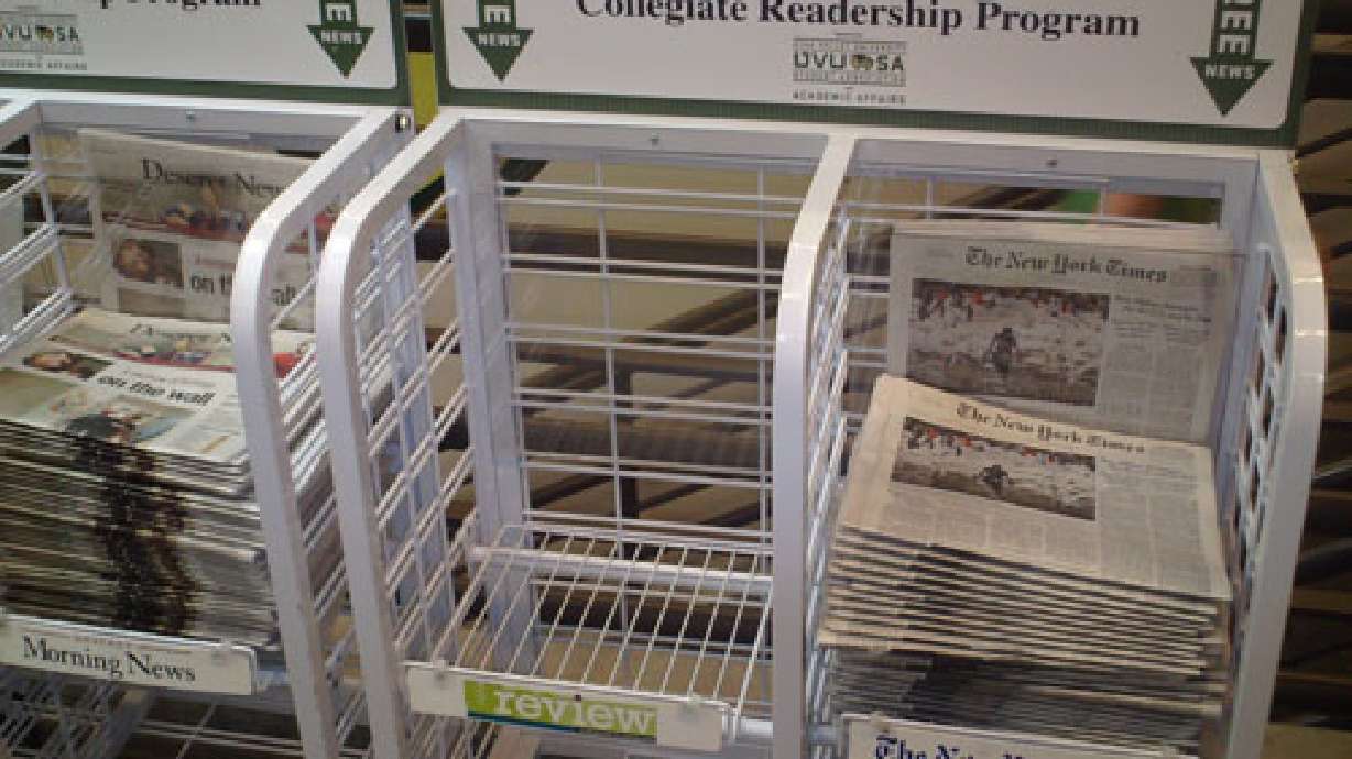 Women acknowledge taking UVU student newspapers