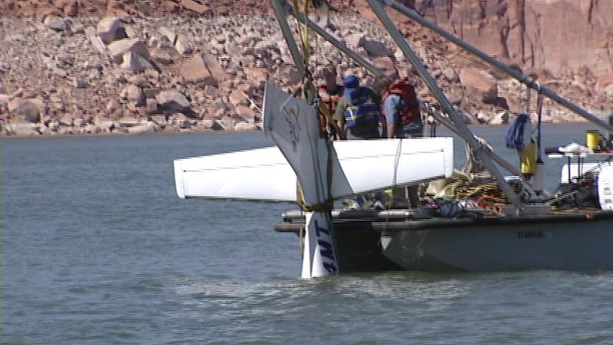 Plane that Carried Rulon Gardner Brought Up from Lake Powell