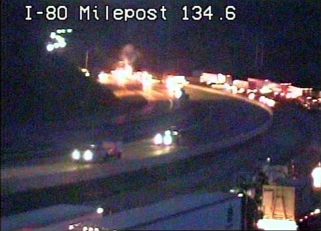 Semi Fire Closes I-80 in Parley's Canyon, Two Lanes Reopened