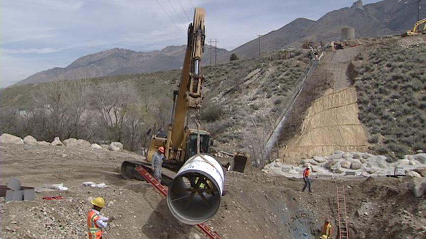 Final Piece of Pipe Placed in Point of the Mountain Aqueduct