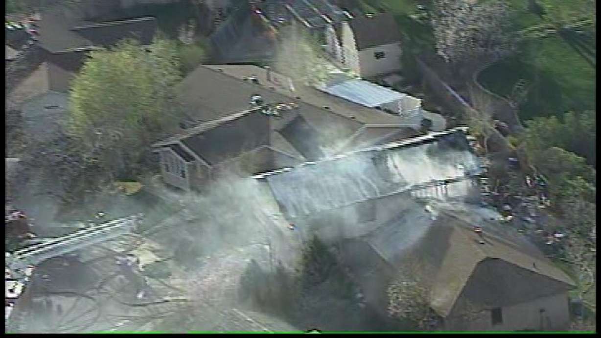 Two Alarm Fire in West Jordan