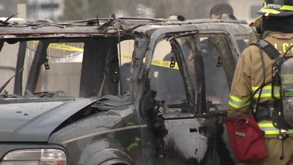 Husband and wife died in a burning SUV as part of a suicide pact in Jan. 2007.