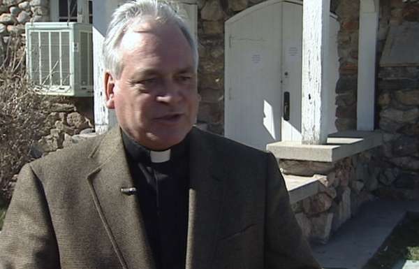 Father Martin Diaz, of St. Theresa Catholic Church in Midvale