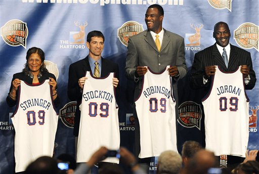 Stockton, Sloan elected to basketball Hall of Fame