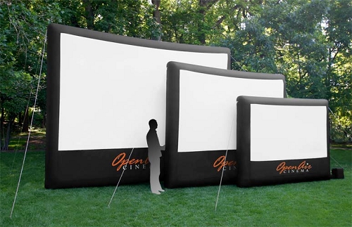 Utah man hopes to sell 1 million outdoor movie screens