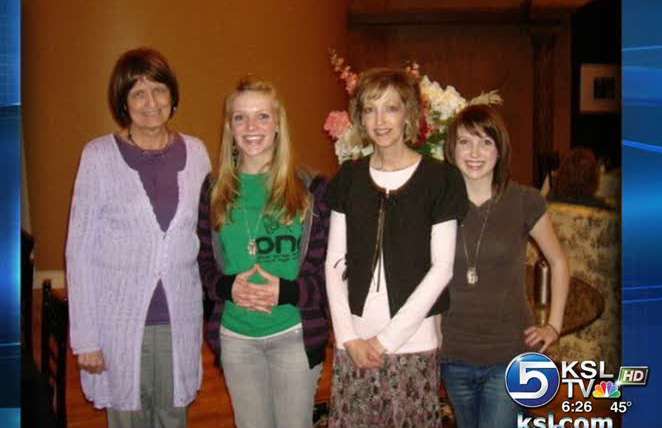 Helen Alexander on left