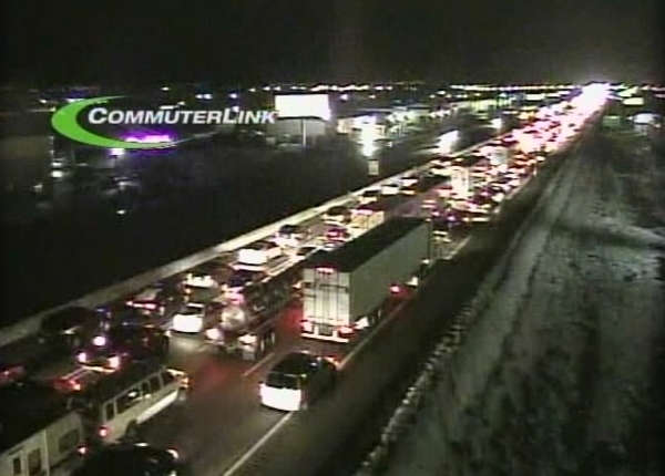 Medical emergency leads to traffic accident, closes freeway