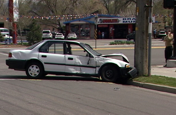 Woman critically injured in 2-car accident