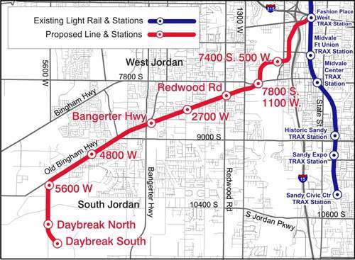 Mid-Jordan Line. Click on image to make larger.