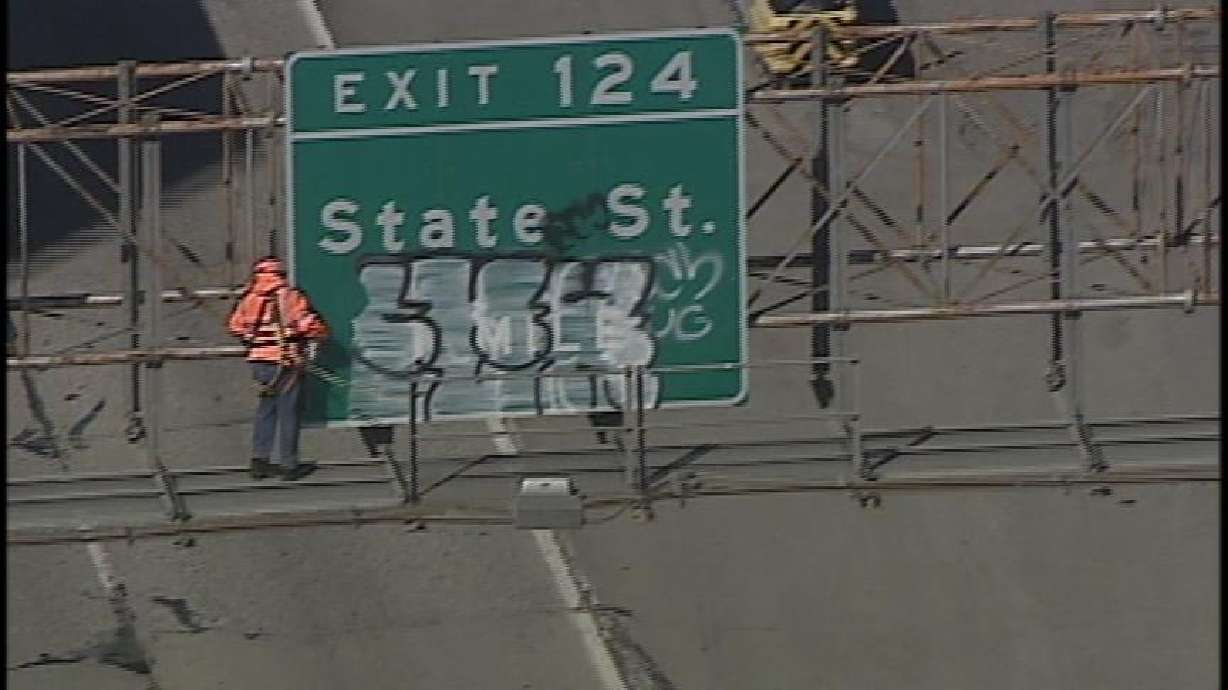 Graffiti Tags Turning Up at Ever Increasing Heights