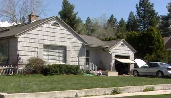 Sgt. Randy Crowther followed Tony Burnham to this house then called in on-duty officers to investigate.