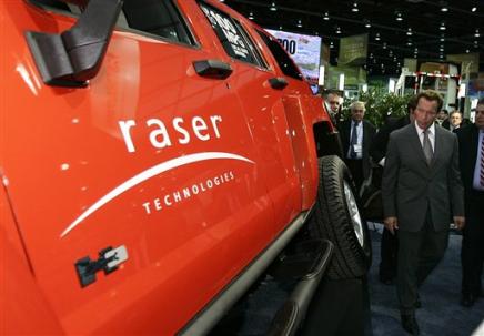Provo company shows off electric Hummer in Detroit