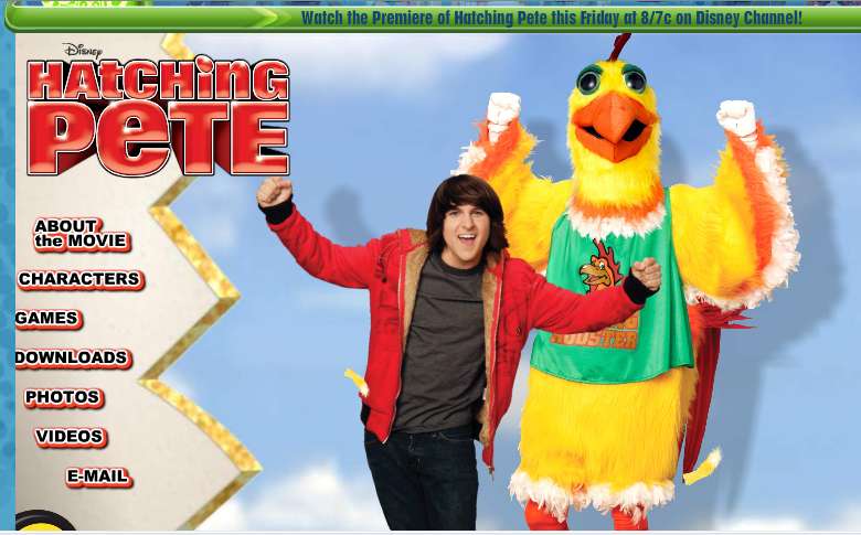 "Hatching Pete" Web site