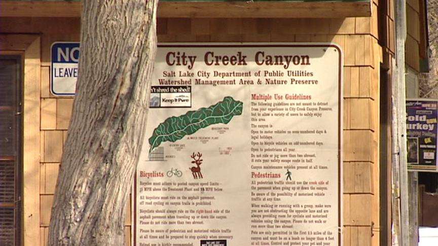 City Creek Canyon Closed for Part of Evening Saturday