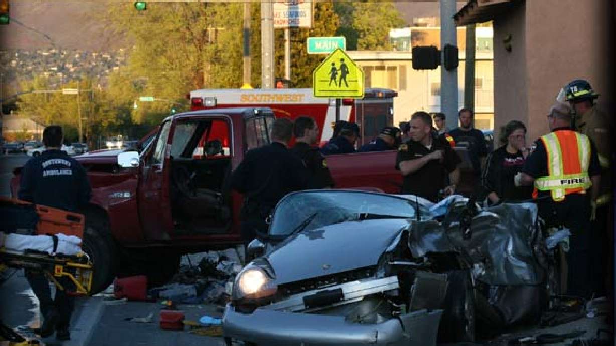 Suspected Car Thief Crashes