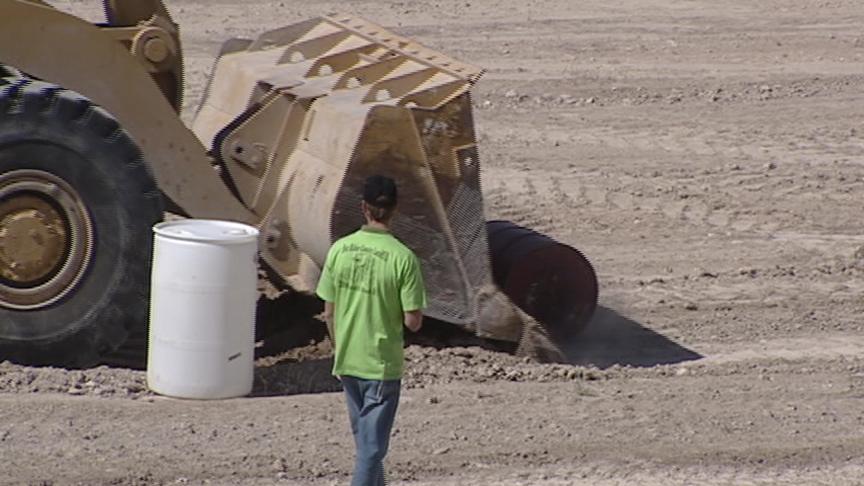 Big Rigs Compete in Landfill Rodeo