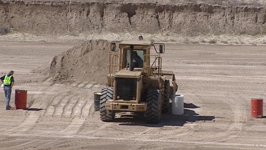 Big Rigs Compete in Landfill Rodeo