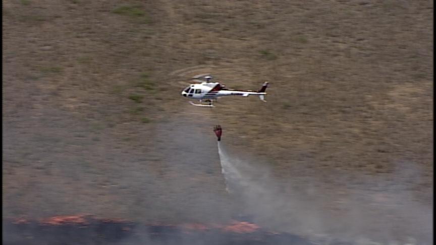 Crews Battle New Set of Wildfires