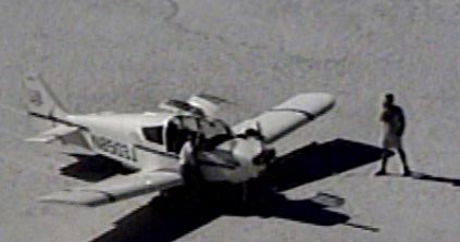 Plane Makes Emergency Landing in West Desert