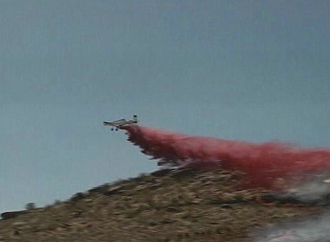 Wildfire Briefly Threatens Homes in S. Utah