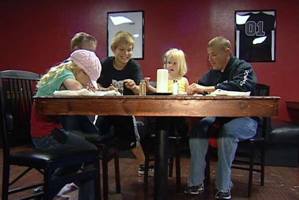 The Henwood family is without their mother for the next few weeks after a judge sent her to jail for sending a text message while in court.