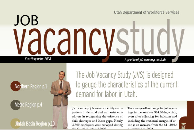 Study showing unemployed workers industries that need help