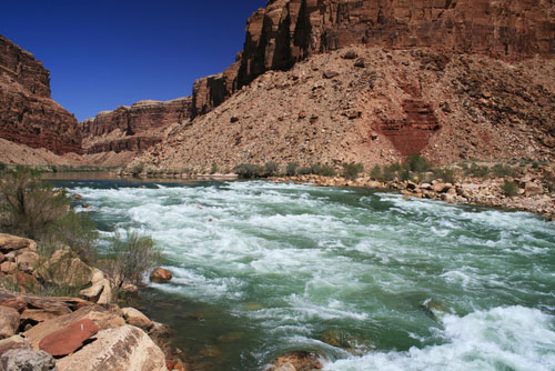 Search on for 3 swept down river in Grand Canyon