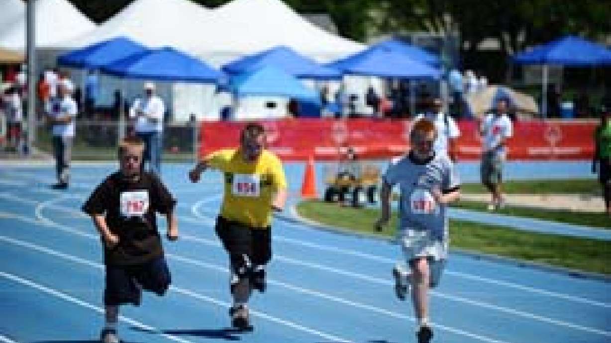 Kick off of the Torch Run for Special Olympics