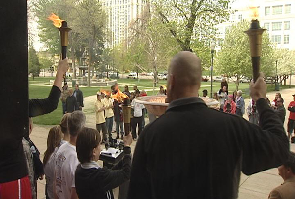 Special Olympics torch run begins fundraiser in Utah