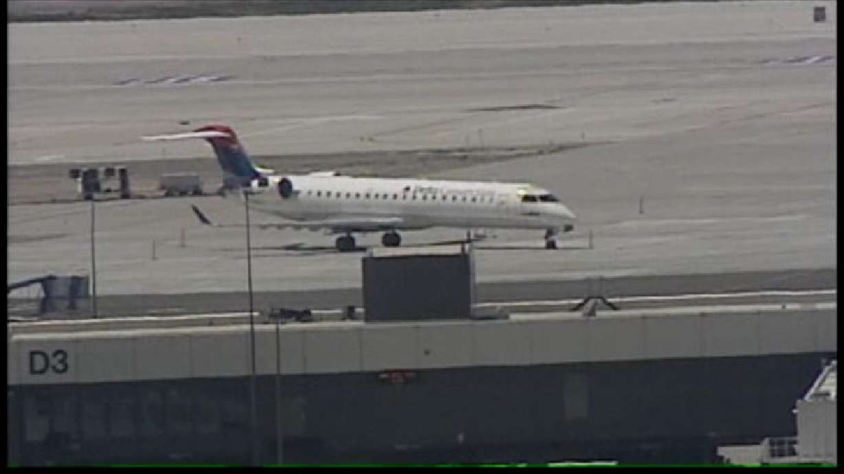 Passengers Taken Off Flight at Salt Lake International Airport