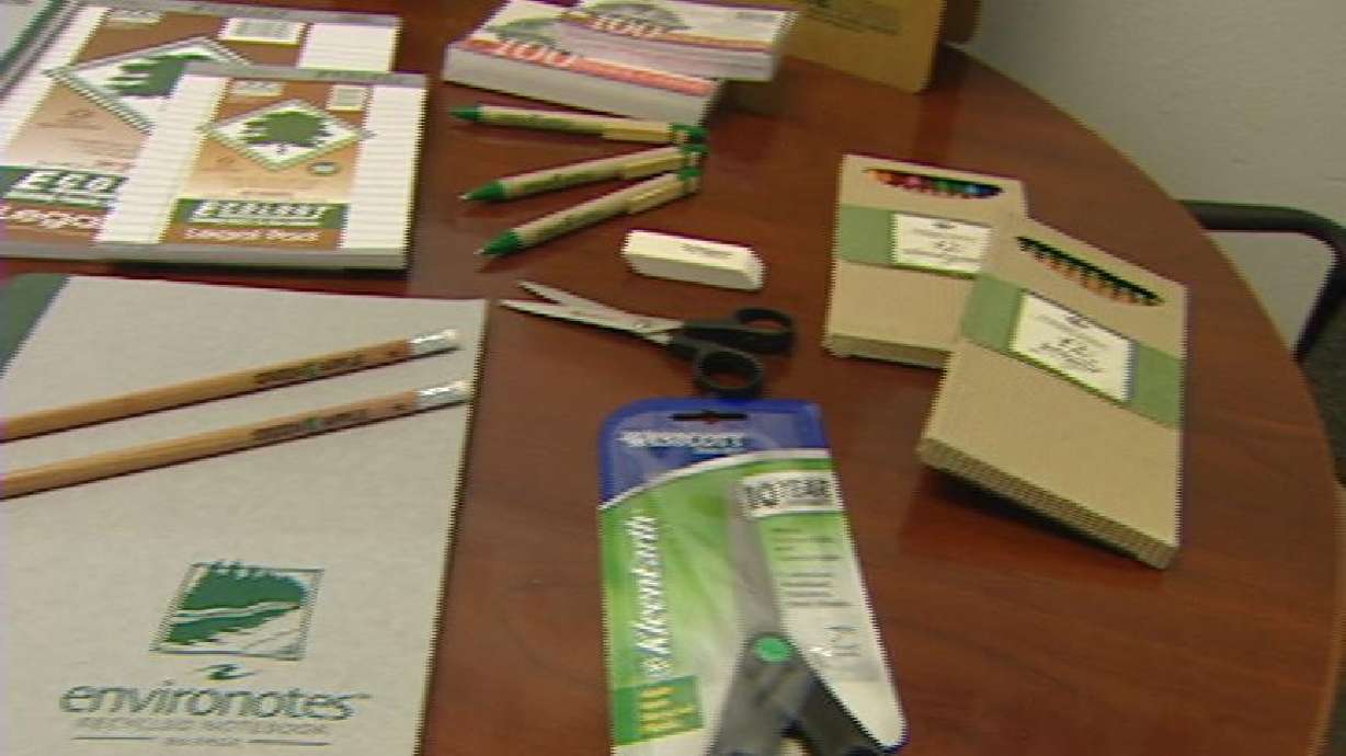 Utah Company Making Earth-Friendly School Supplies